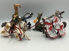 Papo Knights Dragon Horses Medieval Bundle Lot 6 Pieces