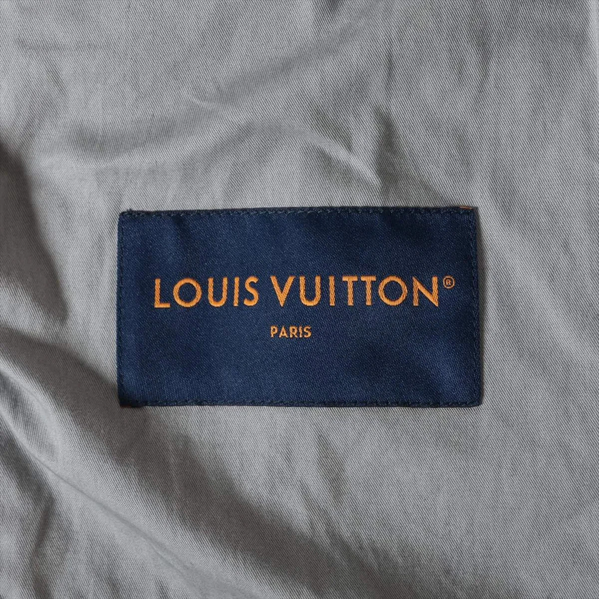 LOUIS VUITTON（LV） Louis Vuitton 23AW Giacca Denim Cotone 52 Uomo Grigio x Beige RM232 made to orde