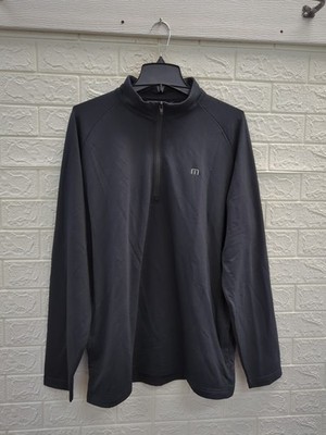 NEW Travis Matthew Mens Valiant 1/4 Zip pullover Size XL