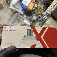 Xcite 1W LED Emergency Downlight + Battery Pack