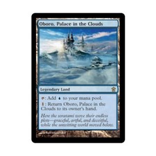 WotC MtG Saviors of Kamigawa Oboro, Palace in the Clouds (R) EX