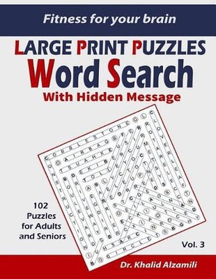 Fitness for your brain: Word Search With Hidden Message: Train your brain anywhe