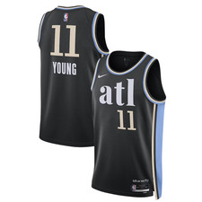 Trae Young Atlanta Hawks Nike 2023/24 City Edition Swingman Jersey ATL NBA #11