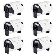 6Rolls 103mmx164mm Paper Shipping 180 Labels Compatible Brother QL-1050 DK-1247