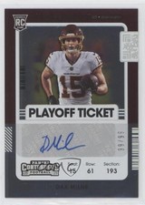 2021 Panini Contenders Rookie Playoff Ticket 99/99 Dax Milne #261 Auto 0v0