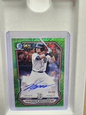 2026 Bowman Kevin Mcgonigle Chrome Prospect Auto Green Shimmer Refractor 44/99