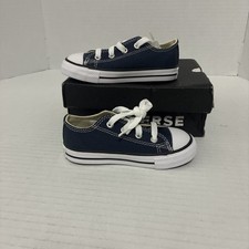 INFANT CONVERSE CHUCK TAYLOR ALL STAR NAVY 7J237-410 Size 7