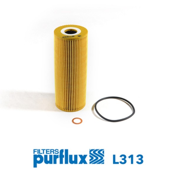 ÖLfilter Purflux L313 Filtereinsatz FüR Mercedes Daewoo VW Puch Ssangyong 28 2DH-image