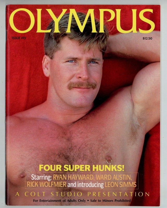 Colt Studio Olympus #13 Ryan Hayward, Ward Austin 1990 Jim French Gay Rip M39752