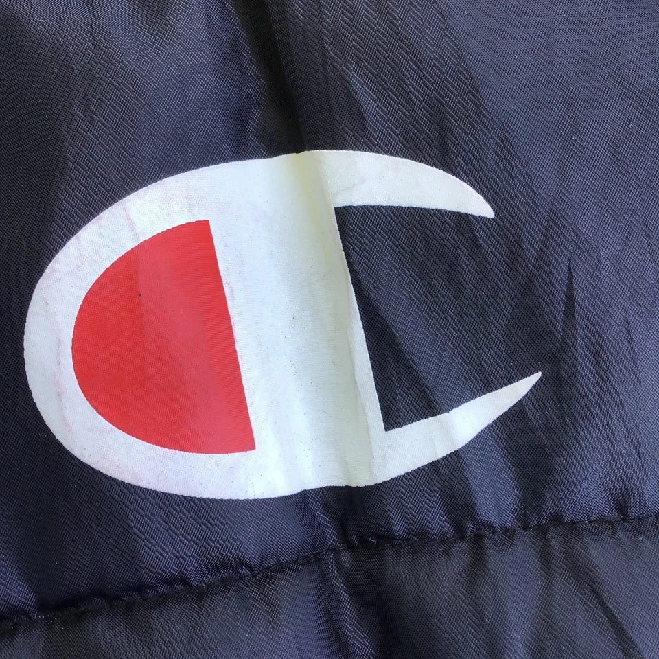 Chaleco acolchado Champion para hombre 5XL negro cremallera completa bolsillos sin mangas Foto 4 de 4