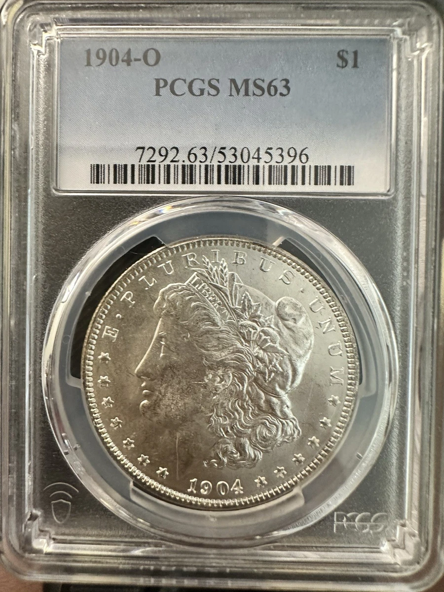 MS 63 Graded 1904 Year Morgan US Dollars (1878-1921) for sale | eBay