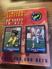 Classic Games Inc. 1992 NFL Limited Edition Football Draft Picks 60 Card Set
