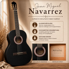 ORIGINAL Gitarre Juan Miguel Navarrez 4/4 Kon...