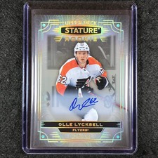 2022-23 Stature Hockey OLLE LYCKSELL Base Rookie Auto 14/199 #137