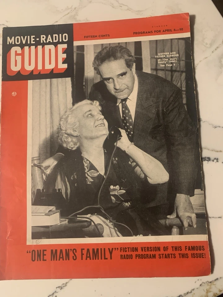 Vintage Lot Of 11 Radio And Tv Magazines! 1940 Entertainment Rare! Foto 3 de 4