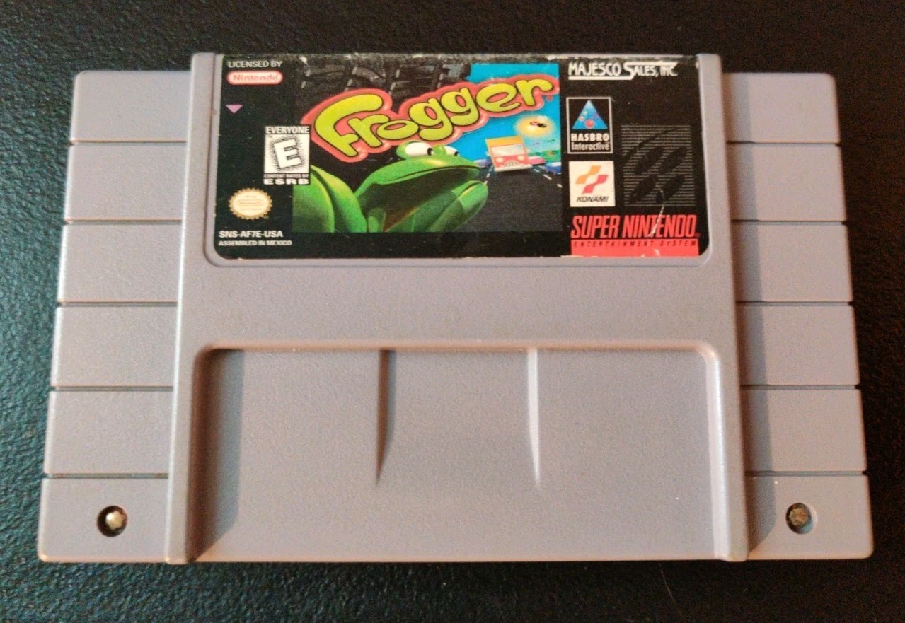 Frogger Super Nintendo Entertainment System, 1998 SNES Cartridge Only 