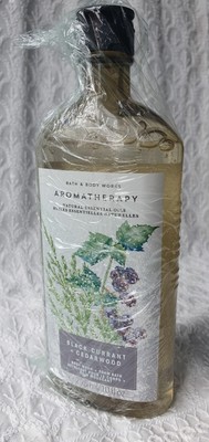 Bath Body Works BBW Waschschaumbad 295ml AROMATHERAPHY SCHWARZ STECKERHOLZ