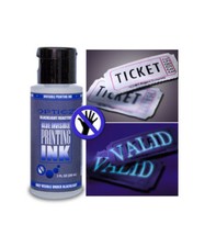 Opticz 2oz Industrial Bright BLUE Blacklight Reactive Invisible Ink