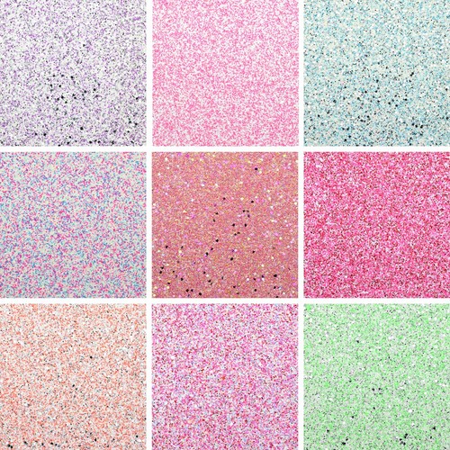 Chunky Glitter Fabric A4 Sheets Cotton Backed For Hair Bows & Crafts eBay