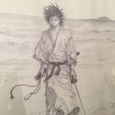 絵画 TAKEHIKO Takehiko Inoue Last Manga Exhibition Limited Vagabond B1 Poster