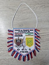 FANION FOOTBALL FINALE COUPE de FRANCE 2021/2022  OGC NICE - FC NANTES (0-1)