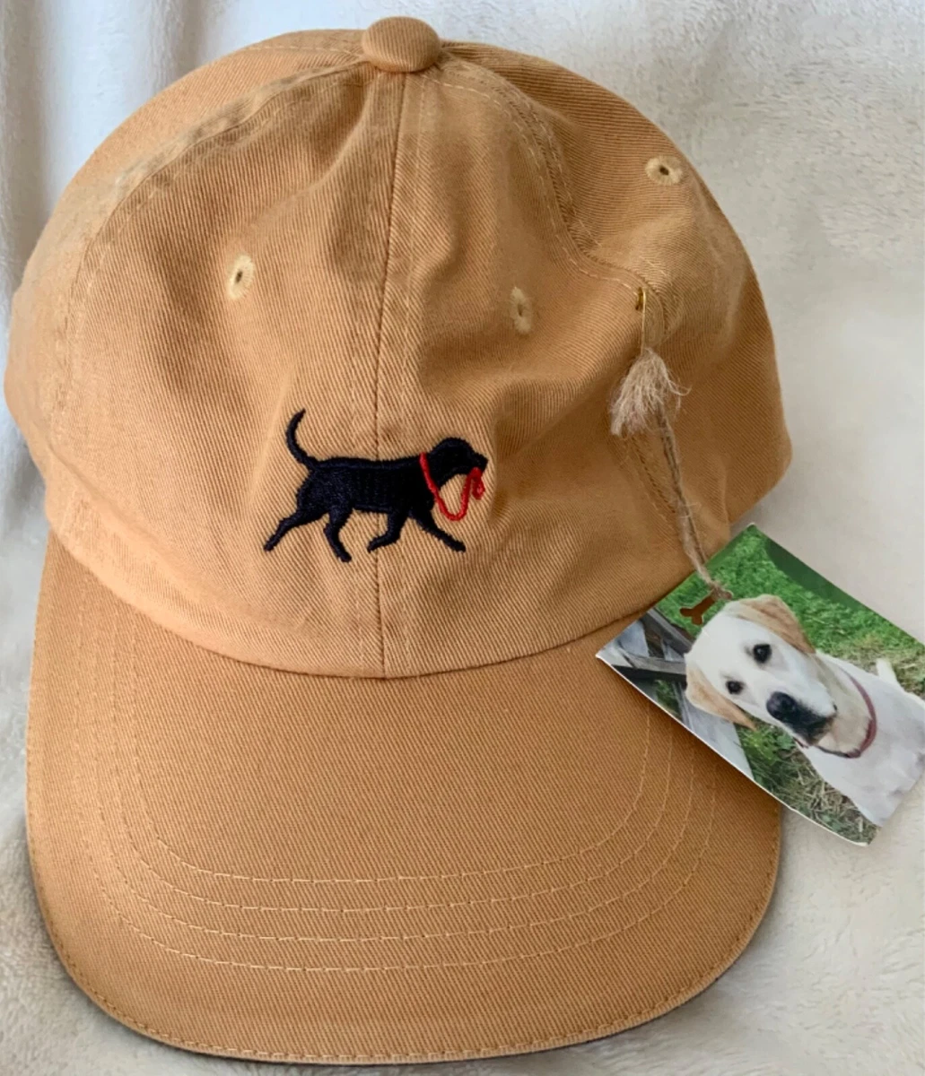 Men's Embroidered Labrador Baseball Cap | Olive/Black | Cotton | Orvis