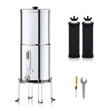 9L Gravity Water Filter System | Like Berkey Big | Save £200+ | Visibility