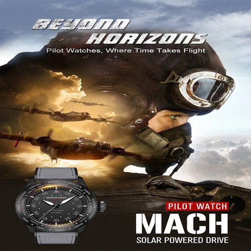 NORTH EDGE PHOTON Men Digital Military Watch Waterproof 50M Men Sport Wristwat - Picture 5 of 10