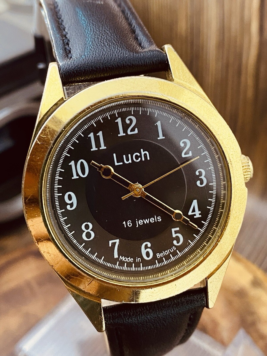 ⭐ VINTAGE Soviet wrist watch LUCH 2209 16 jewels Made in Belarus