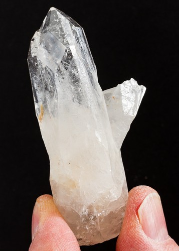 Lemurian Quartz Crystal Clear Points Crystals Colombia 2 pcs. 59-71mm H1384 - Picture 9 of 12