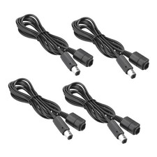 Lot of 4 Controller Extension Cables For Nintendo GameCube And Wii Brand New