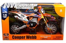 NUOVO RAY 1:6 KTM 450 SX-F RED BULL #2 COOPER WEBB #1 49683