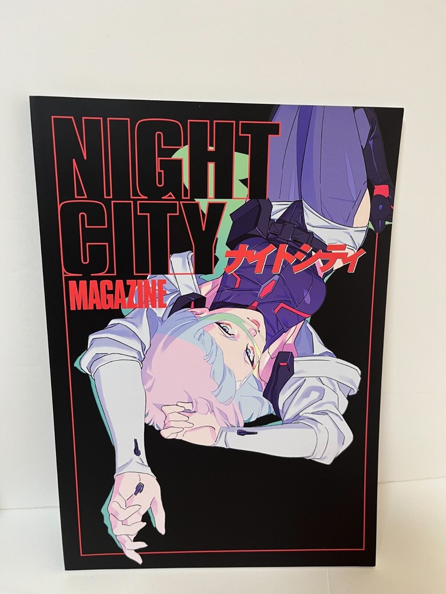 NIGHT CITY MAGAZINE Cyberpunk Edgerunners Staff Art Book TRIGGER