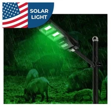 Hog Hunting Light Green Solar Light for Hunting Hogs on Feeders Camouflage