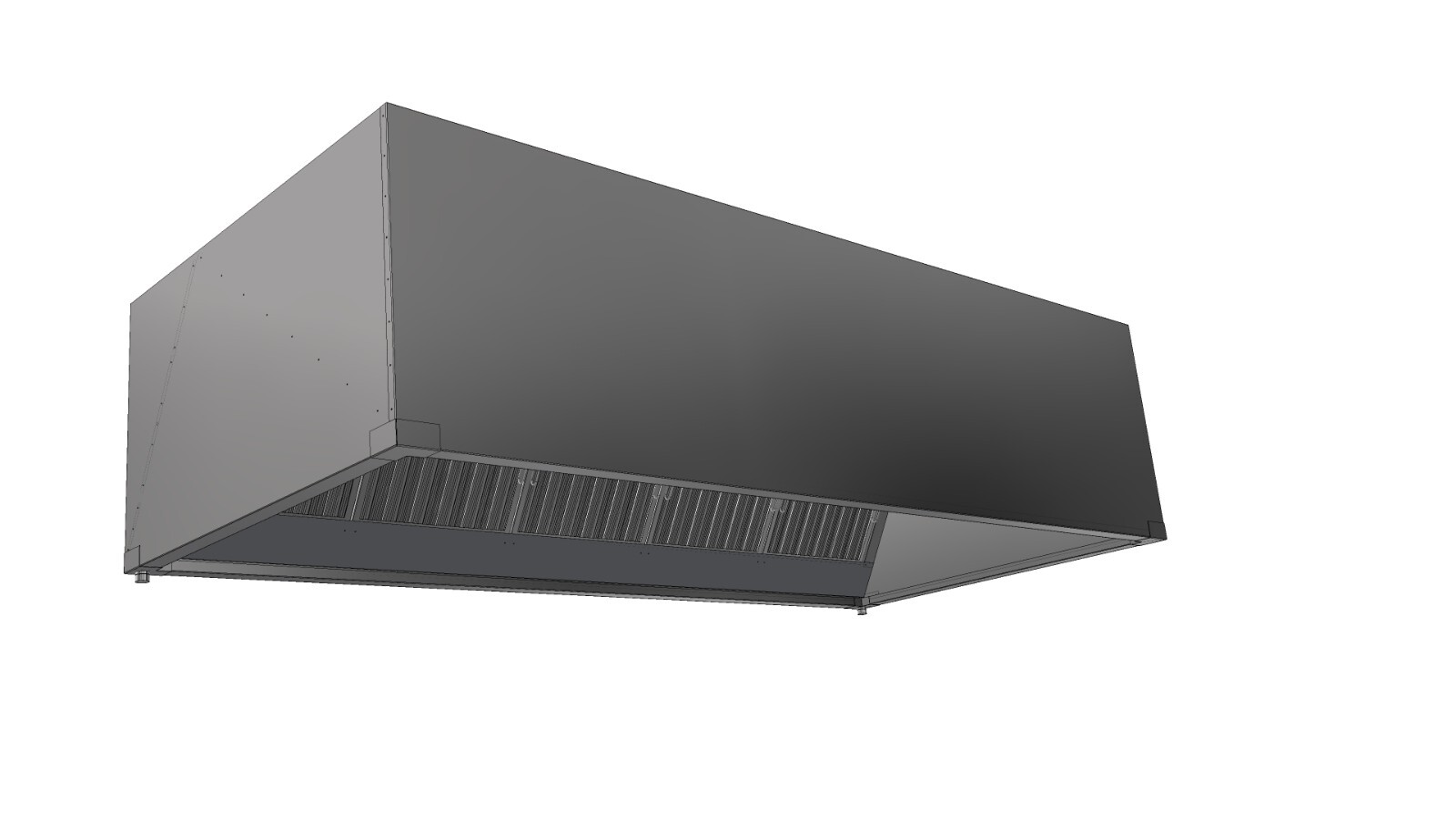 Stainless Steel Commercial Kitchen Exhaust Canopy Range Hood eBay