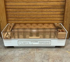 Vintage Clairol K-400S Kindness Deluxe 3 Way Hot Rollers Hairsetter With Clips