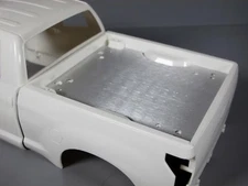 TOY Aluminum Bed Liner Trunk Cover Plate for Tamiya R/C 1/10 Toyota Tundra Truck