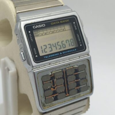 Casio Data Bank DBC-610 Calculator Vintage Men's Watch WLD357SGB2