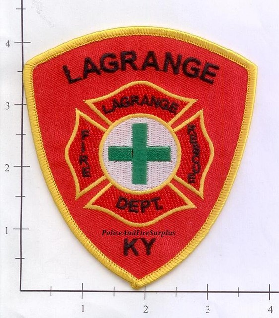 Kentucky LaGrange KY Fire Dept Patch Fire Rescue EMS Patch eBay