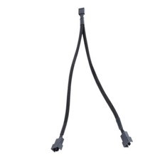 4 Pin PWM Y Splitter Dual Adapter Computer PC Case Cooling Fan Adapter Cable,12"