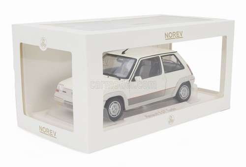 MODELLINO AUTO STATICO NOREV RENAULT R5 SUPERCINQUE GT TURBO PHASE I 1985 1/18 - Foto 8 di 8