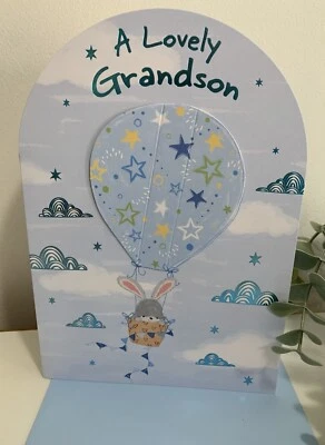 HALLMARK Congratulations On The Birth Of Your Grandson Card. Inserted. New Luxury Card.