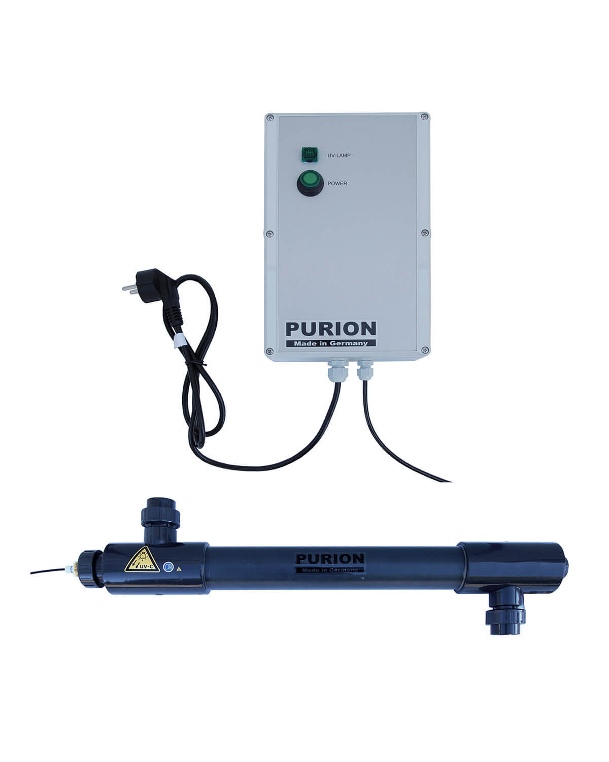 PURION 2501 PVC Agua Salada UV-C Cuidado Piscina 14m³/h hasta 50.000l Piscinas