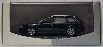 Audi A6 RS6 C5 Avant 2002 Muggelo Blue Pearl 1:43 Minichamps 2.00