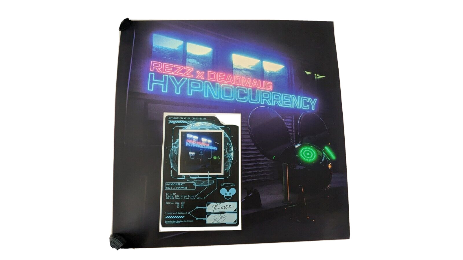 Hypnocurrency Poster (with Rezz) LE /150