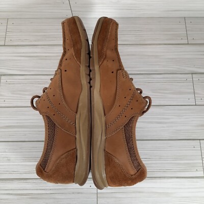 Clarks 1825 Mens Slip On Loafer Boat Shoes Size 9W Brown  display picture 2