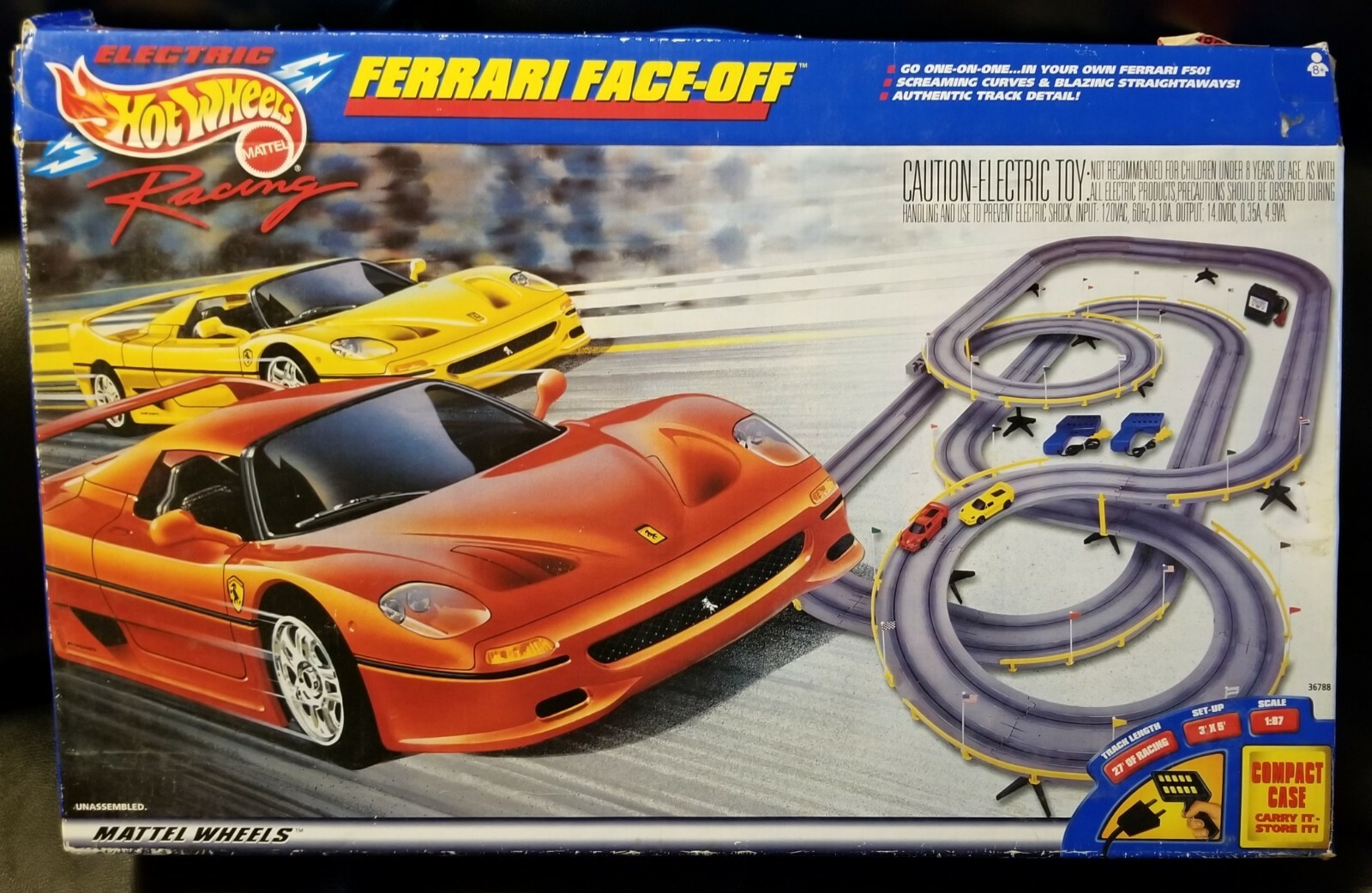 hot wheels electric slot car track