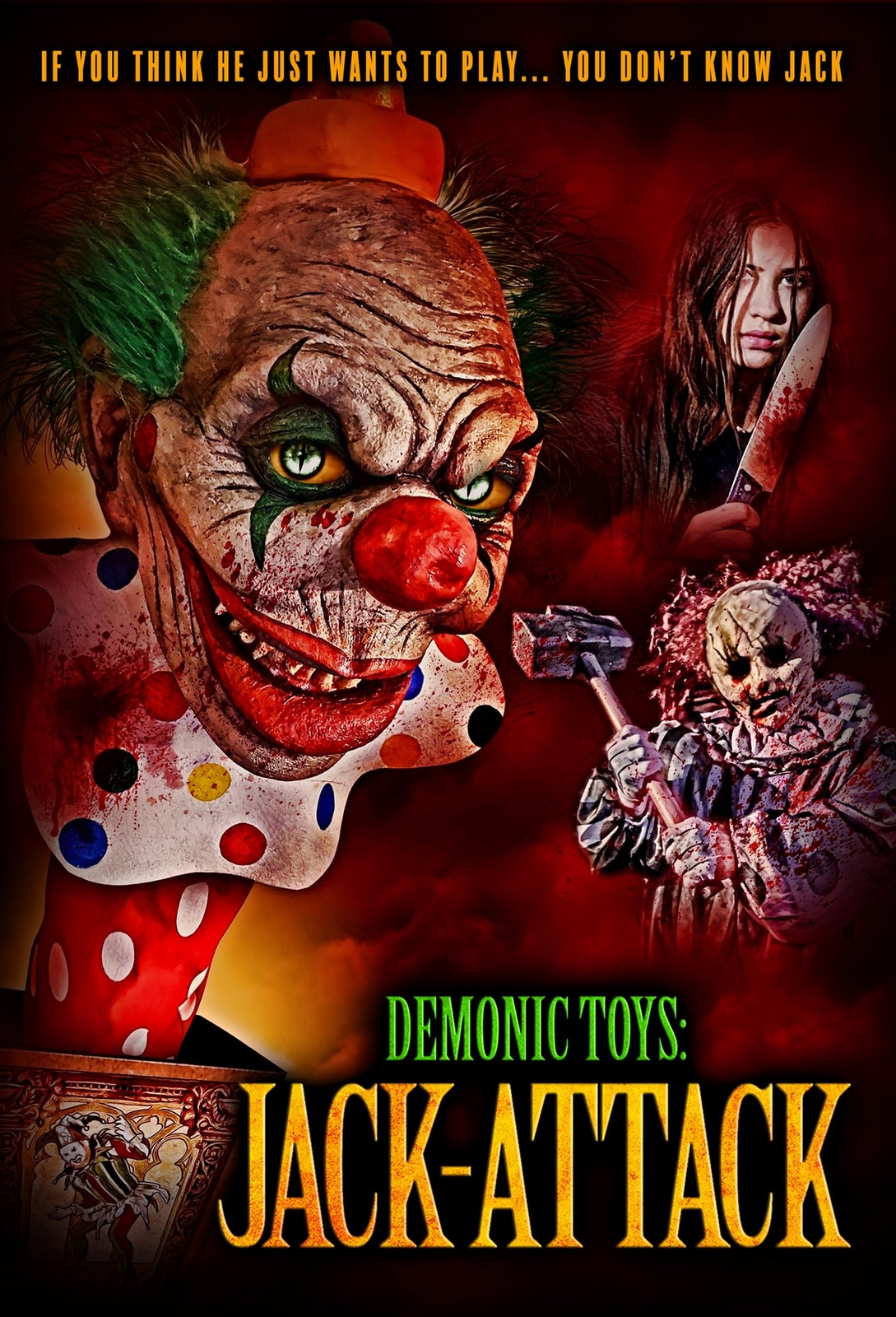 Demonic Toys: Jack-Attack (DVD) Maddie Small Tim Novotny Xavier Dellinger