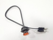 Shorelander 5110609 Mini Amber LED Sidemarker Light- 0.180 Bullet Ends