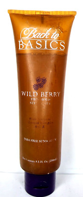 Back to Basics WILD BERRY FIRM HOLD SCULPTING GEL 8.5 oz